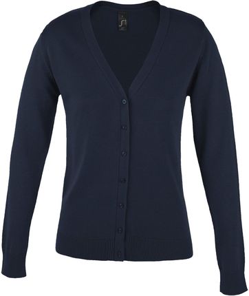 SOĽS  Golden Women Damski sweter z guzikami SL90012 Navy M