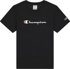 Zdjęcie Champion Koszulka Sportowa Damska Ss Tee Czarne - Piechowice