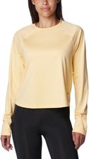 Zdjęcie Columbia Koszulka Damska Boundless Trek Active Long Sleeve Shirt Z Długim Rękawe Żółte - Pacanów