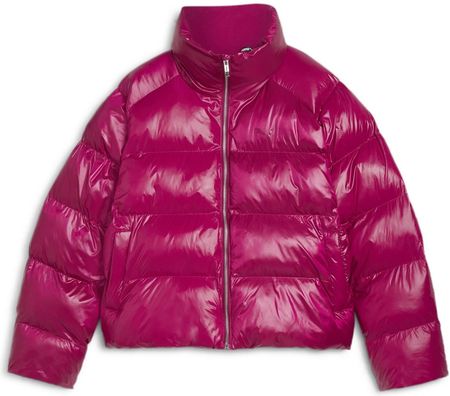 Kurtka damska Puma SHINY PUFFER różowa 62651445