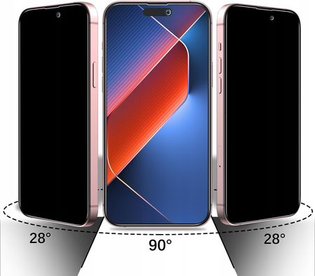 Pokolan 3 Pezzi Opaca Privacy Pellicola per iPhone 16 Pro Max, Vetro Temperato Anti Spy, Anti Impronta, Antiriflesso, Durezza 9H Matt HD Protezione Schermo