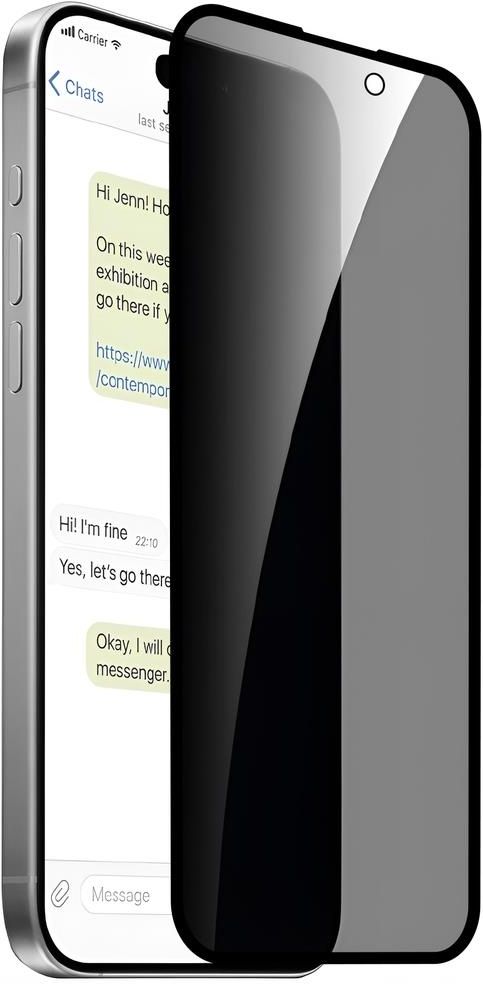 Erbord 2X Szkło Prywatyzujące Do Iphone 12 Pro Z Ramką