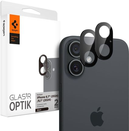 Spigen Ochronne Szkło Nakładka Na Aparat Obiektyw Do Iphone 16 Plus