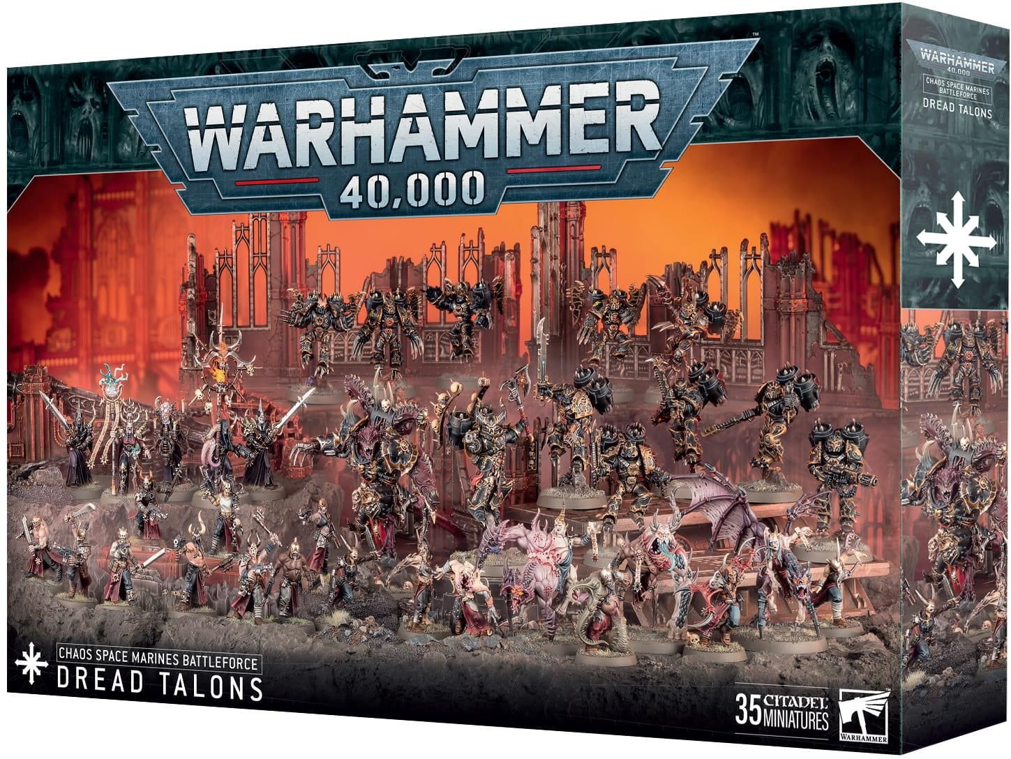 Warhammer 40,000 - Chaos Space Marines Battleforce: Veterans of the Long War - Deskové hry