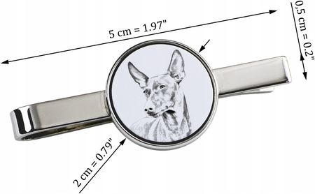 Art-Dog Cirneco dell'Etna spinka do krawata z psem, z Twoim zdjęciem - zdjęcie 5