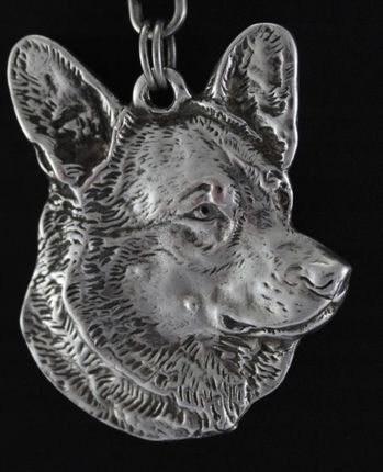 Art-Dog Cardigan Welsh Corgi naszyjnik z psem, zawieszka na rzemieniu, medalion - zdjęcie 2