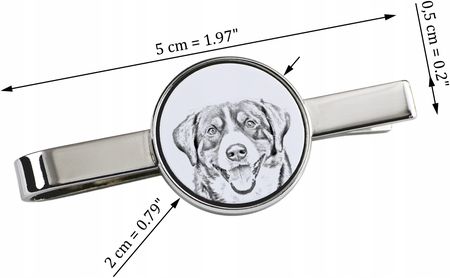 Art-Dog Entlebucher spinka do krawata z psem, z Twoim zdjęciem - zdjęcie 3