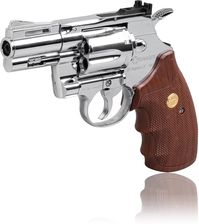Rewolwer Wiatrówka Ranger Python 357 Magnum 2,5 Chrom Kwc Kal. 4,5 Bbs 6-Strz. Full Metal Co2 Aakcmd661Bzb