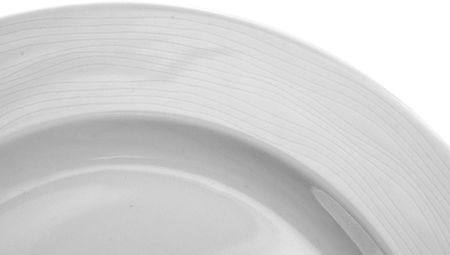Talerz płytki 26 cm obiadowy Biały Stock - zdjęcie 2