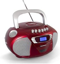 Boombox Radioodtwarzacz |Radio FM|CD/MP3|USB|Kaseta| Blaupunkt B110 RD