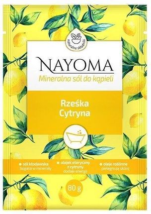 Silesian Pharma Nayoma Sól Do Kąpieli Rześka Cytryna 80g
