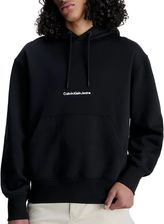 Calvin Klein Bluza Z Kapturem Logo Czarny J30J322894Beh Czarne