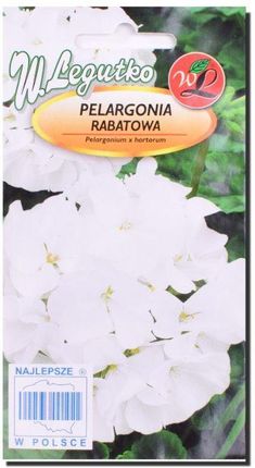 Legutko Nasiona Pelargonia Gama Biała 0,05G Grc8