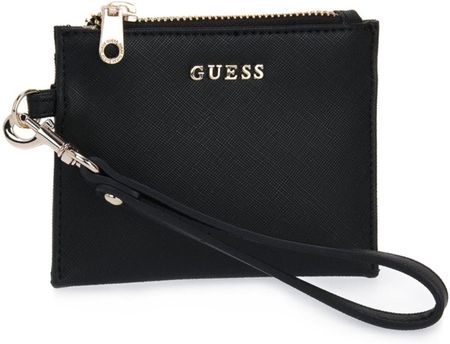 Guess Portfele Bla Small Flat Top Zip, P3154BLA