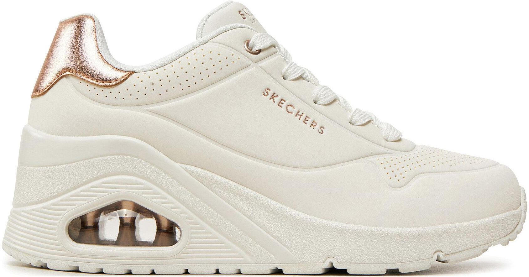 Skechers Uno Wedge Hi Steps 177520 Biały - Ceny i opinie - Ceneo.pl
