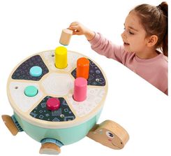 Zdjęcie Topbright Gra Motoryczna Żółw Drewniana Wbijanka 18M+ - Jutrosin