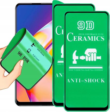 2x Szkło Hybrydowe Do Xiaomi Redmi Note 13 Pro Folia Ceramiczna 9D 3D