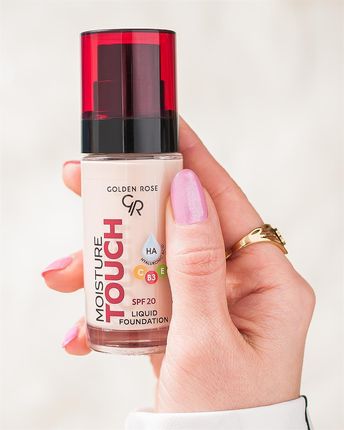 Golden Rose Moisture Touch Liquid Foundation Nawilżający Podkład Do Twarzy Spf20 30Ml 112 - zdjęcie 2
