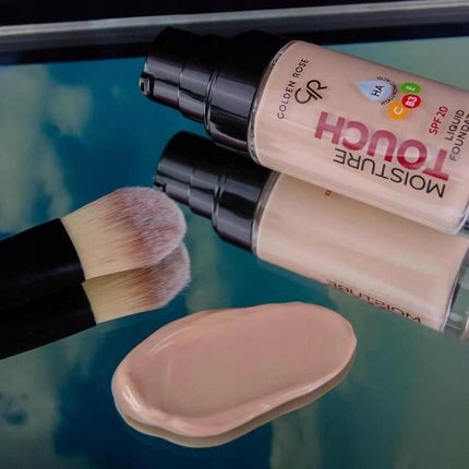 Golden Rose Moisture Touch Liquid Foundation Nawilżający Podkład Do Twarzy Spf20 30Ml 113 - zdjęcie 6