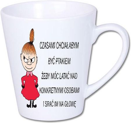 D-G Kubek Z Nadrukiem Mała Mi Śmieszne Bi-Latte1-Mi-031