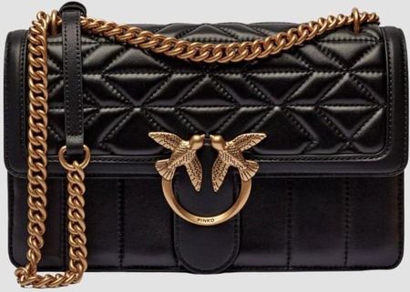 PINKO Czarna torebka Love One Classic DC