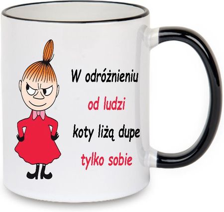 D-G Kubek Z Nadrukiem Mała Mi Muminki Śmieszne Zabawny Tekst Buc-Mi-046