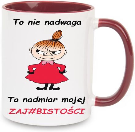 D-G Kubek Z Nadrukiem Mała Mi Muminki Śmieszne Bcka-Mi-041