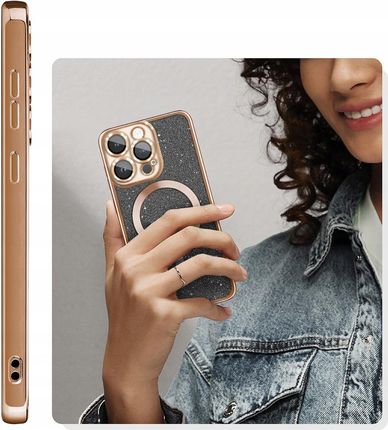 Bou Do Apple Iphone 13 Pro Czarno-Złote - Etui na telefon, ceny i