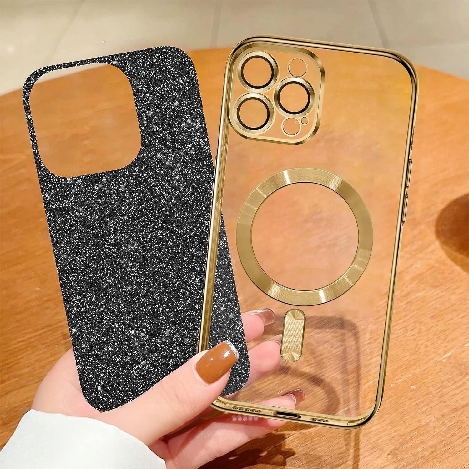 Bou Do Apple Iphone 13 Pro Czarno-Złote - Etui na telefon
