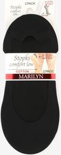Zdjęcie STOPKI MARILYN DAMSKIE COMFORT LOW (kolor black, rozmiar 35-37) - Otyń