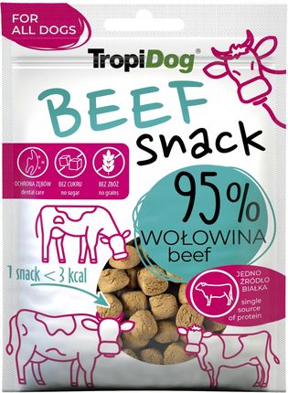 Tropidog Snack Beef Wołowina 70G - zdjęcie 4
