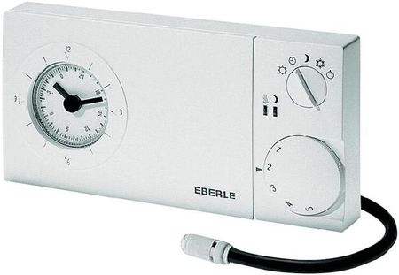 Eberle Termostat zegarowy elektroniczny Easy 3FT zakres regulacji 10 - 50 °C biały
