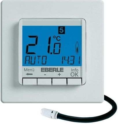 Eberle Termostat pokojowy zegarowy FITNP-3L zakres regulacji 10-40 °C biały