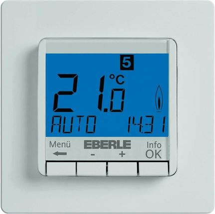 Eberle Termostat pokojowy zegarowy FIT-3R zakres regulacji5-30 °C biały