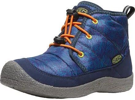 KEEN Unisex-Child Howser 2 gewatteerde halfhoge waterdichte comfortabele duurzame Chukka laarzen, Zwart/Zwart, 7 Big Kid