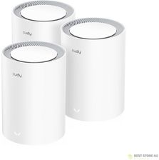Mesh CUDY M3000(3-PACK)  | WiFi 6, 2,4GHz/5GHz, Multi-Gigabit