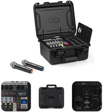 Powermikser 6-kanałowy 2x mikrofon UHF case VMA106 Vonyx