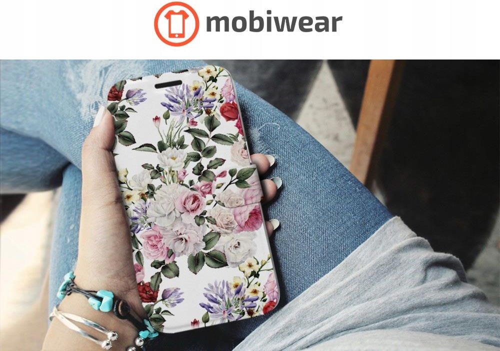 Mobiwear Custodia Flip Case Per Realme 8i In Similpelle - Multicolore