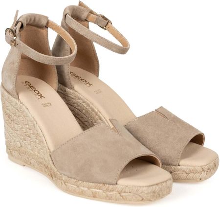 Geox Espadryle "Oleandra" - D25TTD 00022 - Beżowy- Rozmiar: 40(EU)