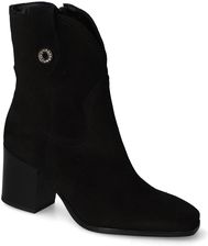 Zdjęcie Botki Karino 4856/003-F Czarne zamsz - Mława