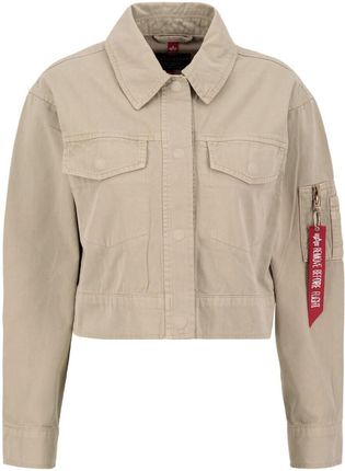Alpha Industries Kurtka Deck Cropped (136017) vintage sand S