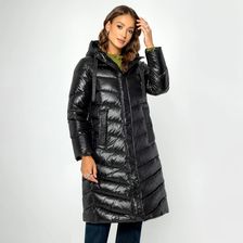 Zdjęcie Damski płaszcz puchowy pikowany czarny - Serock