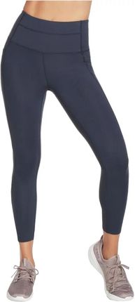 Skechers Go Walk High Waisted 7/8 Legging W03LG31B-NVY : Kolor - Granatowe, Rozmiar - M