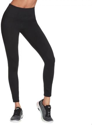 Skechers Go Walk High Waisted Legging W03LG30B-BLK : Kolor - Czarne, Rozmiar - M