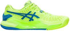 Zdjęcie Kobieta Tenis Buty Asics Gel Resolution 9 Zielone - Gdańsk