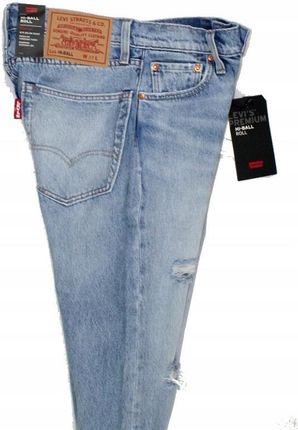 Levi's - Hi-Ball Roll jeansy męskie 57783-0007 oryg. Levis efektowne - W28