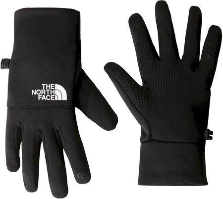 Męskie Rękawiczki The North Face Etip Recycled Glove - Tnf Black/Tnf White Logo