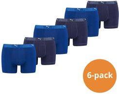 Zdjęcie Puma Sportowe Bokserki Bawełniane 6Szt. Niebieskie - Szamotuły