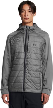 Męska kurtka treningowa Under Armour Armour Fleece Swacket szara