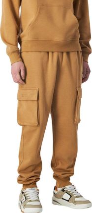 Spodnie męskie Champion Rib Cuff Cargo Pants musztardowe 220298 MS034